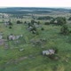 Flying Over a Russian Village on a Drone - VideoHive Item for Sale