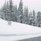 Mountain road in winter - VideoHive Item for Sale