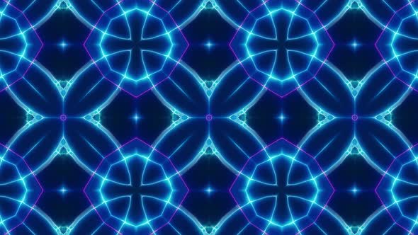 Retro Laser Beam Vj Kaleidoscope Loop 4K 05