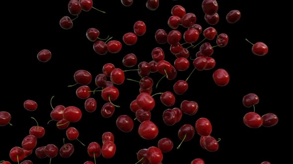 Cherries Falling