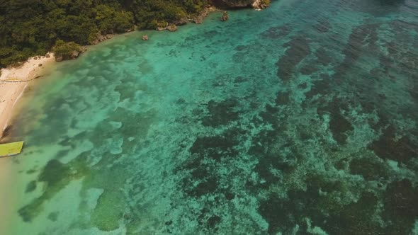 Lagoon with Turquoise Water