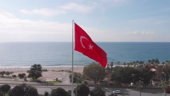 National flag of Turkey