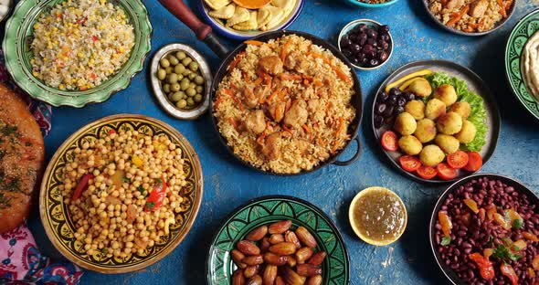 Traditional Halal Middle Eastern Cuisine