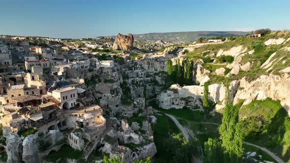 The best landscapes of Cappadocia aerial view 4 K