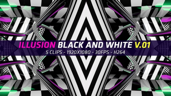 Illusion Black And White V.01 (5 in 1)