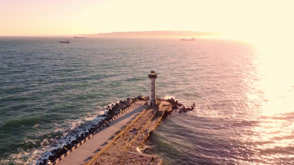 Lighthouse on the Black Sea