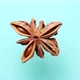 Star Anise Rotating on Blue Cyan - VideoHive Item for Sale