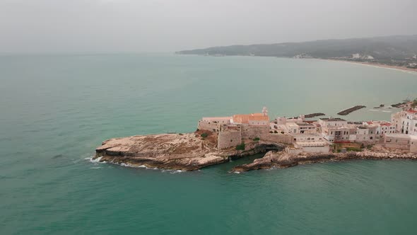 Aerial view of Vieste