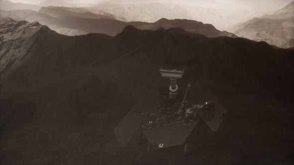 Opportunity Mars Exploring the Surface of Red Planet