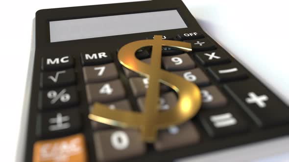 BUY Text on Calculator Display and Dollar Money Symbol alt