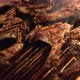 Lamb Chops BBQ on Gas Grille Slow Motion - VideoHive Item for Sale