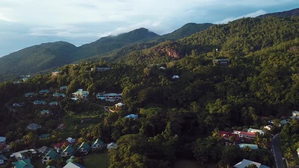 Mahe Island Aerial, Seychelles