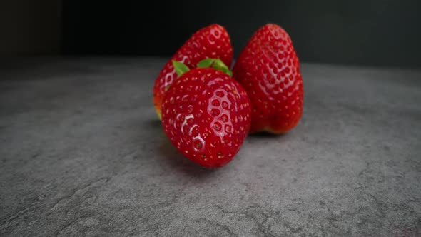 Red Fruits on the Table