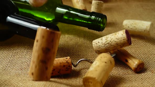 Falling Wine Corks 15