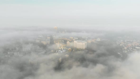 Sofia Church in the Fog