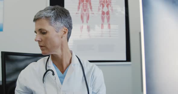 Medical professional at work alt