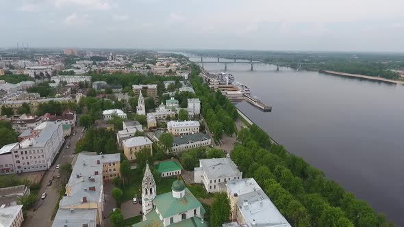 Yaroslavl City on a Summer Day