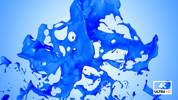 Splash Of Blue Paint V5 alt