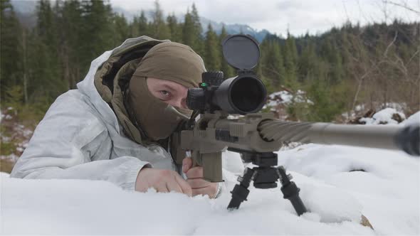 Army Man Wearing Tactical Uniform