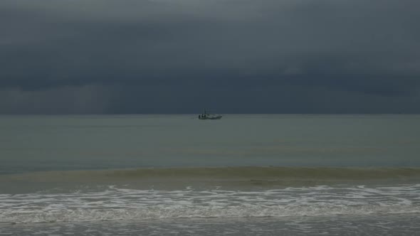 Boat in Ocean