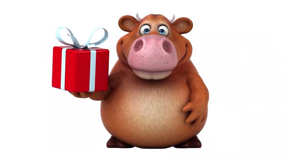 Fun cow - 3D Animation