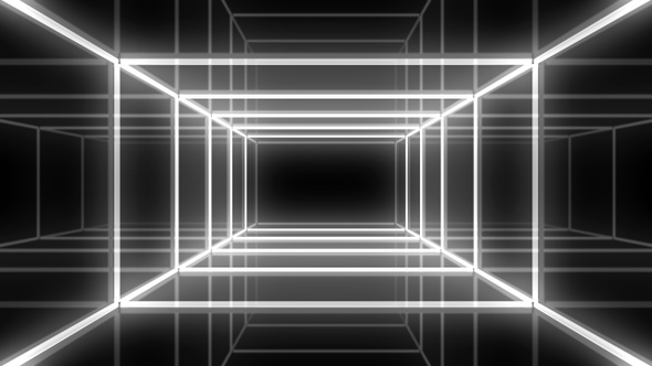 Neon Light Vj Tunnel 10