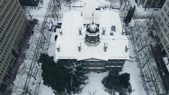 Winter in Downtown Portland