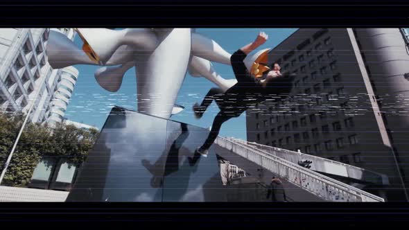 23 Digital VHS Noise & Glitch Overlays