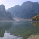 Autumn lake Braies or Pragser Wildsee, Dolomites Alps, Italy - VideoHive Item for Sale