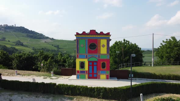 La Morra Chapel in Langhe, Piedmont