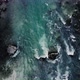 Drone flight over river with strong current - VideoHive Item for Sale