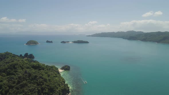 Seascape Caramoan Islands Camarines Sur Philippines