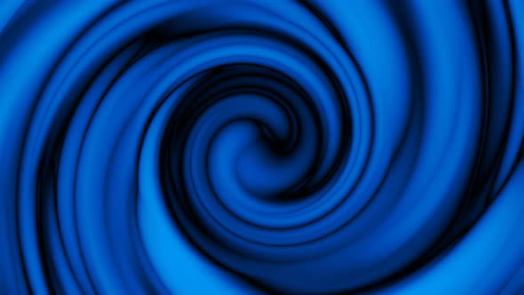 Blue Color Smooth Twisted Motion Animated Background