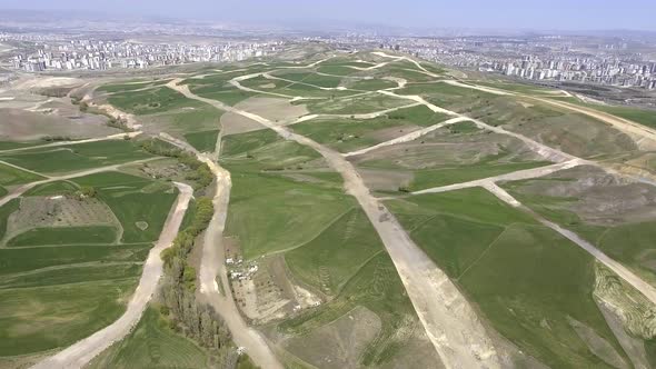 Land Development and Urban City Planning in New Suburban Complex with Developing Infrastructure