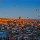 Colorful Hot Air Balloons Flying Over the Valleys - VideoHive Item for Sale