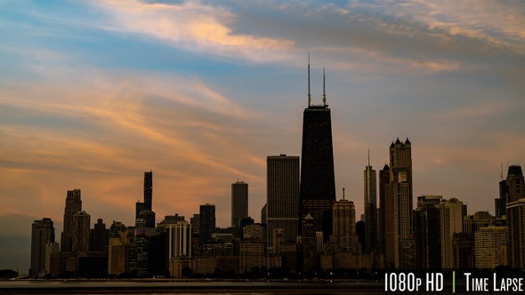 Chicago Lakefront Sunrise Time-Lapse