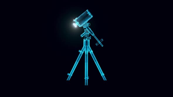 Telescope Hologram Rotating Hd