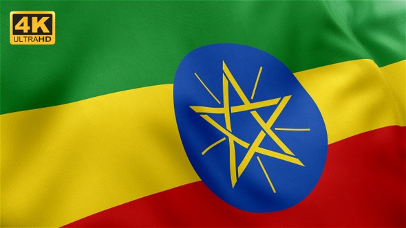 Ethiopia Flag - 4K