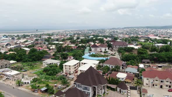 Shot of area View of Lokoja, Kogi State Nigeria