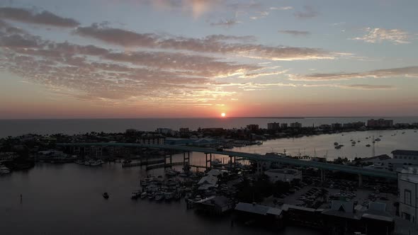 Gorgeous Sunset At Fort Myers Beach