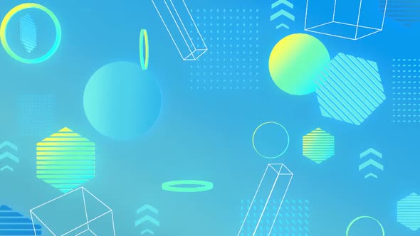 Retro Geometric Abstract