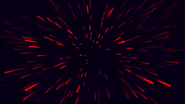 Colorful red straight lines on a dark background