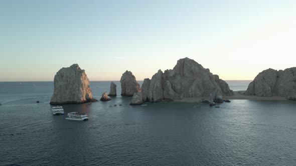 Cabo San Lucas Cinematic Sunset View