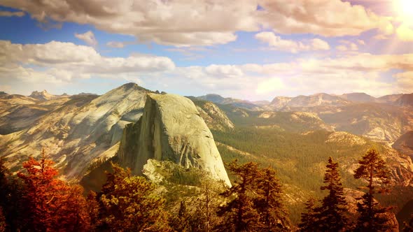 Yosemite Morning Time Lapse
