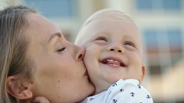 Sweet Baby Boy and his Mother