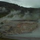 dramatic iceland landscape, geothermal hot spring pool steam smoke rising, beautiful relaxing nature - VideoHive Item for Sale
