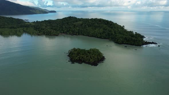 The Beaches at the most southern part of Borneo Island