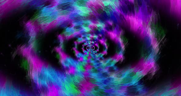 Abstract tunnel animation