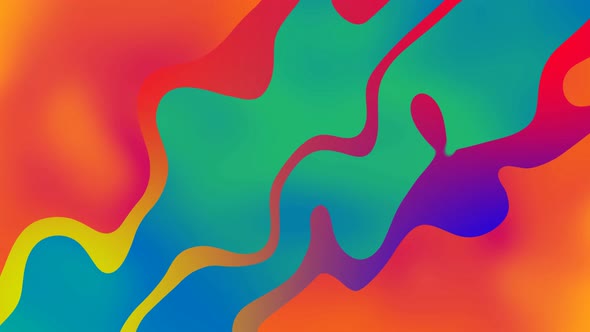 Abstract Gradient wavy background