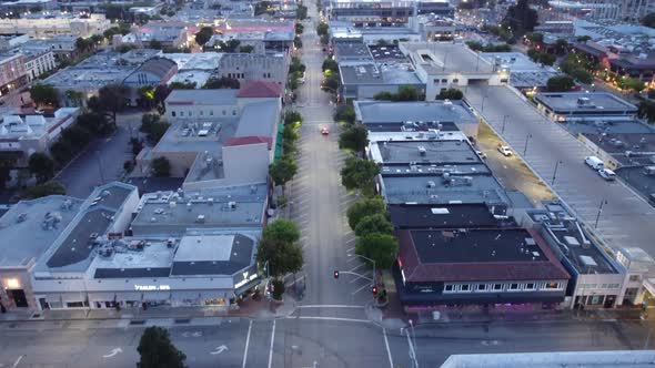 Sunrise in San Mateo California